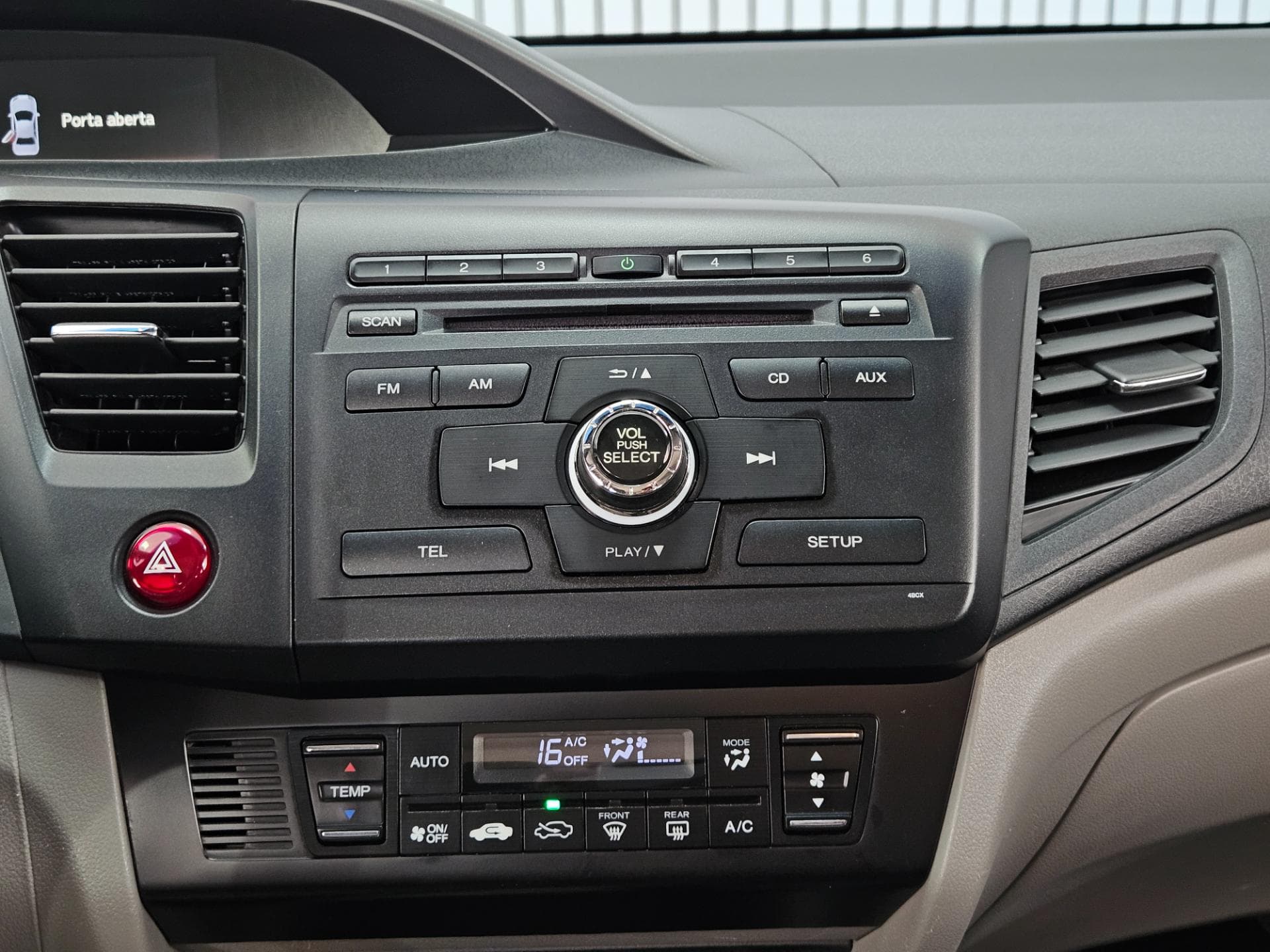Honda Civic Lxr 2016 miniatura 11