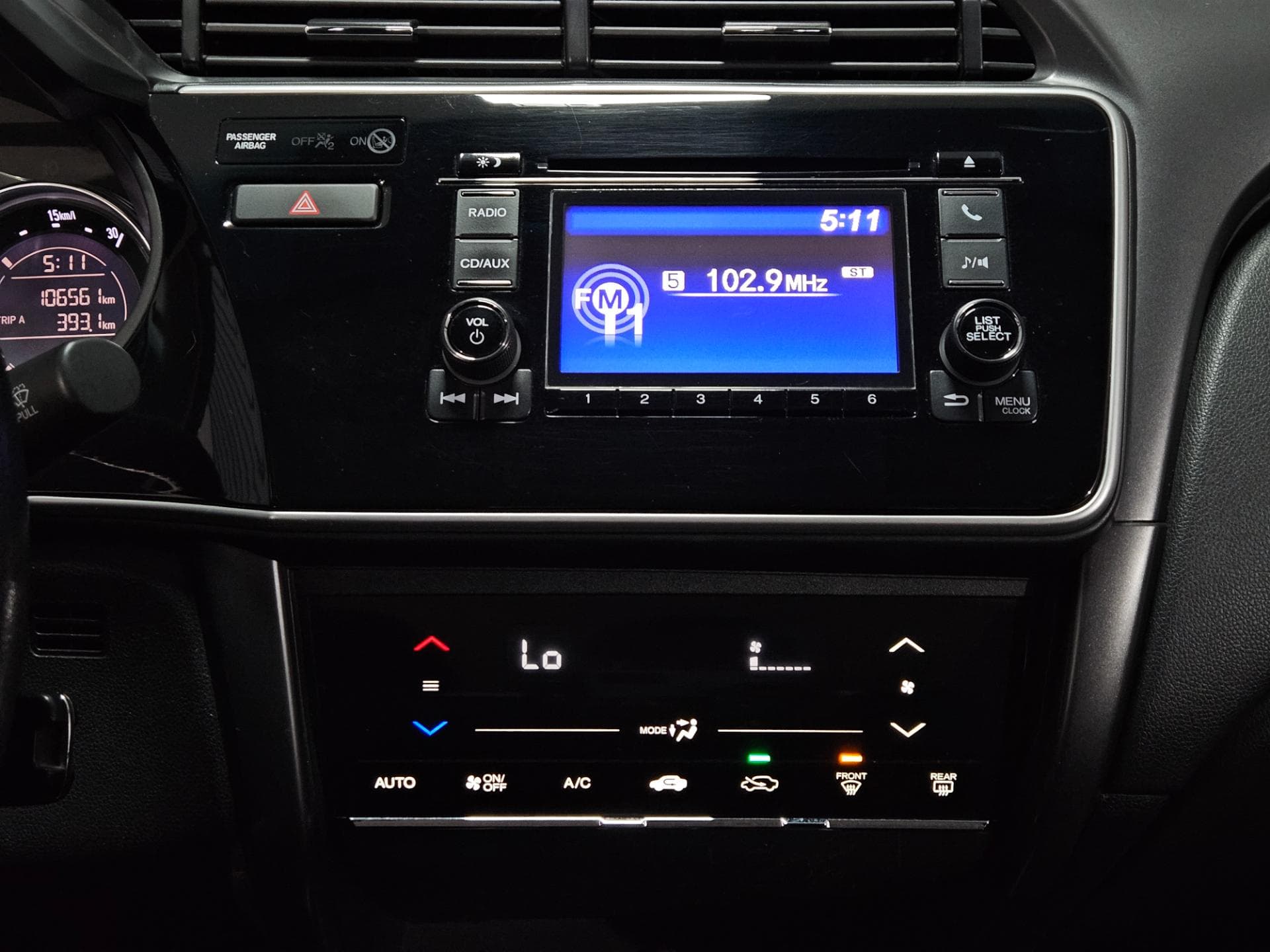 Honda City Ex Cvt 2018 miniatura 10